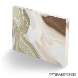 Translucent Stone Veneer Acrylic Onyx Sheets