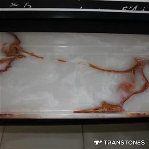Transtones Translucent Resin Panel Table Top