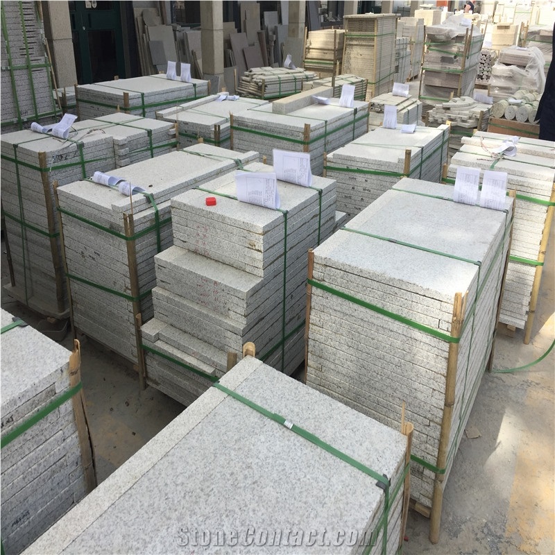 China Shandong White Granite Tiles Slabs Price