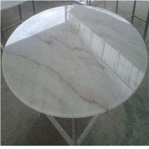 Guangxi White Marble Top Coffee Table