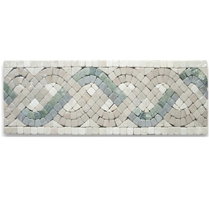 Marble Mosaic Border Price For Floor Decoration