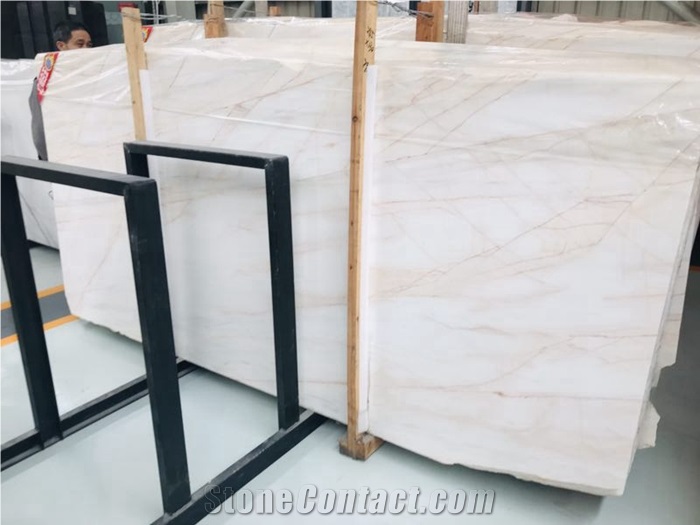 Bianco Rosa Marble Slabs & Tiles for Project