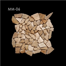 Travertine Chip Mosaic -  MM-05