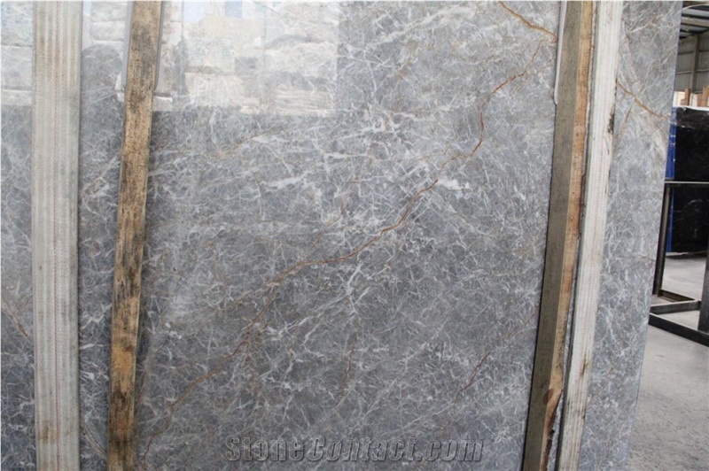 China Pascal Gray Marble New Fior Di Pesco Stone
