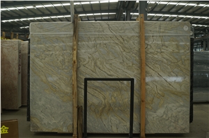 Own Factory Ariston Gold Marble Slabs