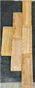 Teak Wood Sandstone Mosaic Pattern 3