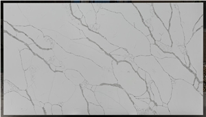 Artificial Stone Calacatta White Quartz Slab