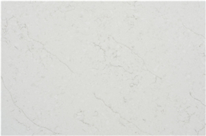 Artificial Stone Slab White Engineered Quartzstone