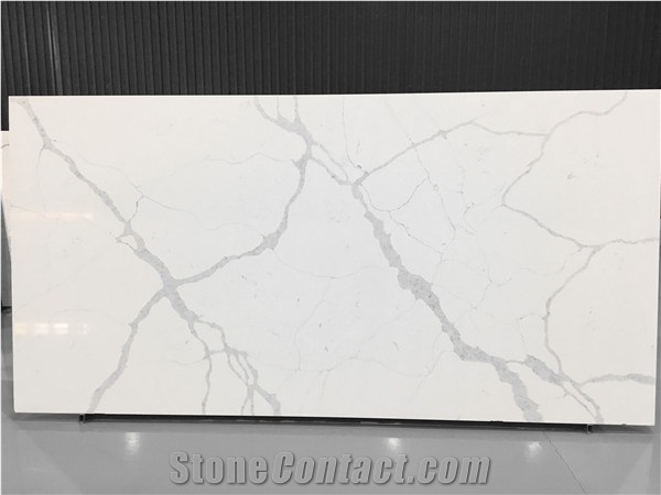 Calacatta Quartz Stone for Kitchen Countertops