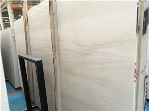 China White Wood Grain Marble Slabs