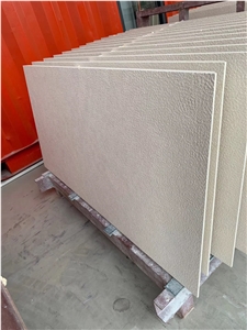 Hones White Limestone Slabs Tiles for Flooring
