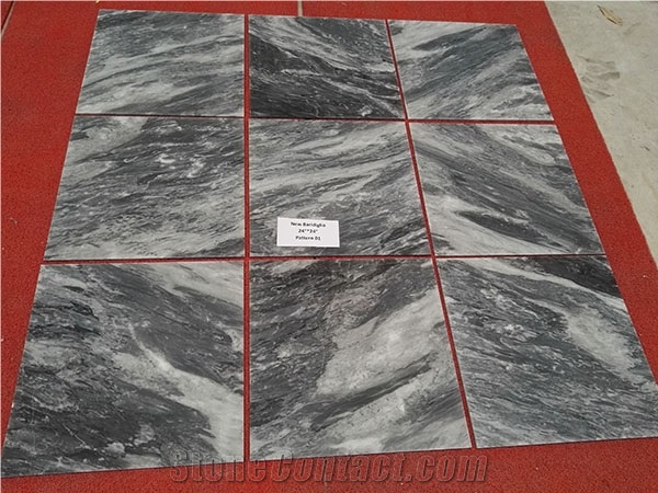 Italy Carrara Grey Marble Slabs Tiles for Walling