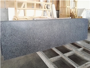 Steel Gray Slabs & Tiles, Steel Grey Granite Slabs