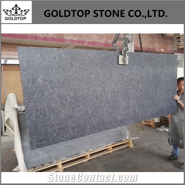 Steel Grey Granite Slabs&Tiles, India Grey Granite