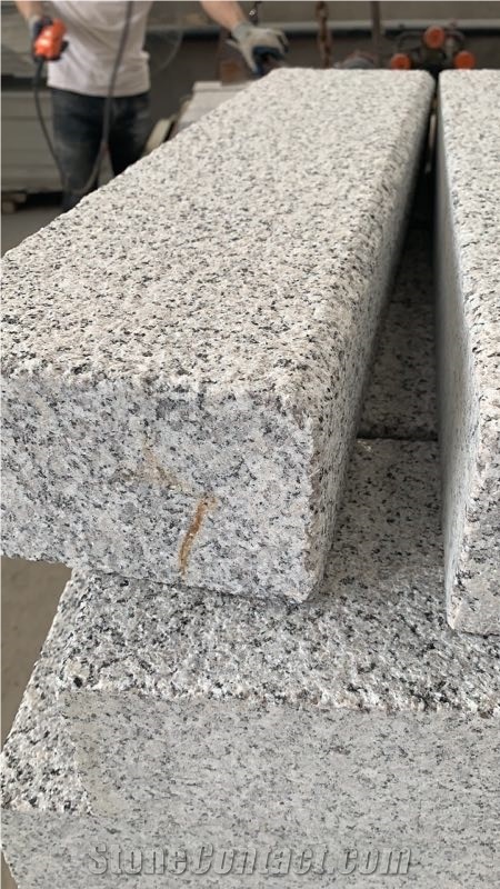G602 China Most Cheapest Grey Granite Kerbstone