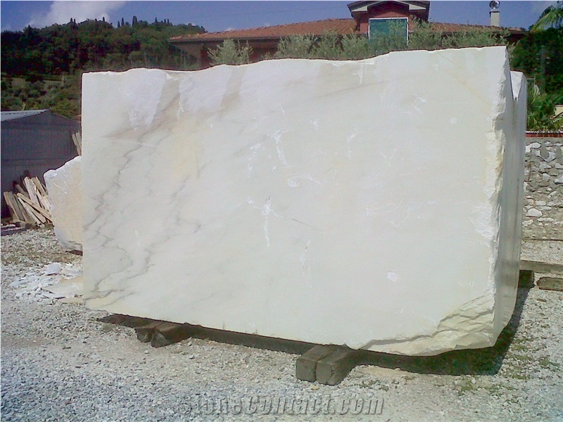 Calacatta Cremo Marble Block