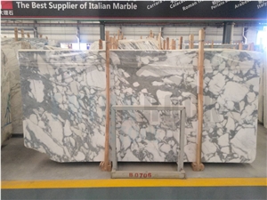 Arabescato Carrara Slabs from Italy