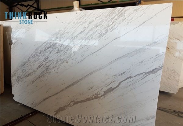Volakas White Marble Slabs from Greece