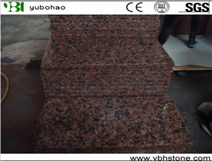 G562 Polished Slabs &Tile, China Maple Red Granite