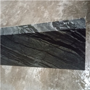 Factory Leathered Ancient Wood Marble Slabs