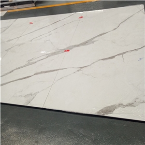 Hot Selling Carrara White 6/9mm Slabs Cut Tiles