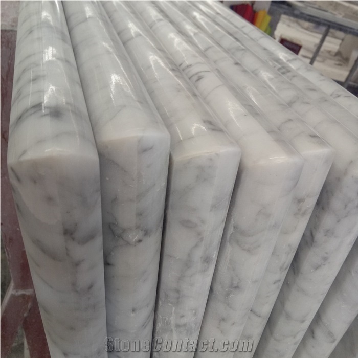 Interior Carrara White Marble Cut to Size Tiles