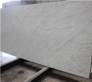 New Style Italian Carrara White Marble Slab 6mm