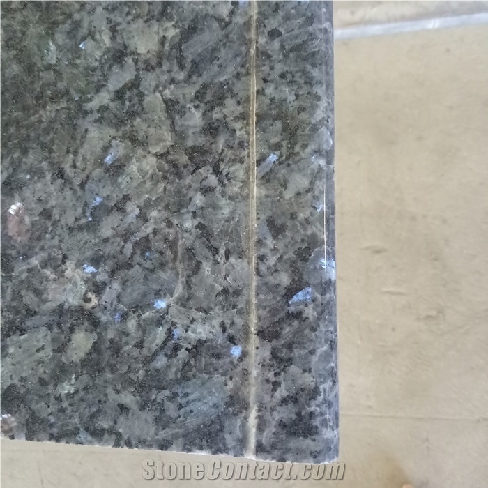 Polished Blue Pearl Granite Kitchen Countertop