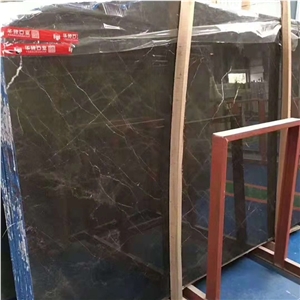 Popular Brown Marble Stone Slabs for Hotel Project