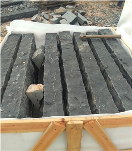 Zhangpu Black Basalt Stepping Stone for Sale