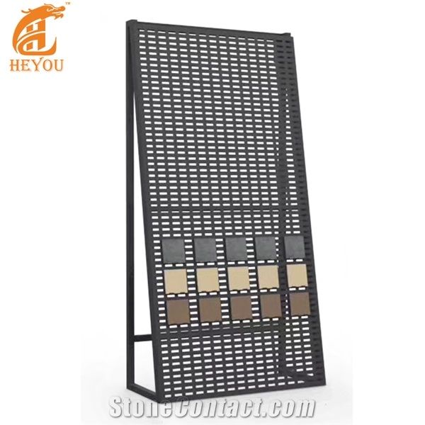 Metal Plate Display Stand for Stone & Ceramic Tile