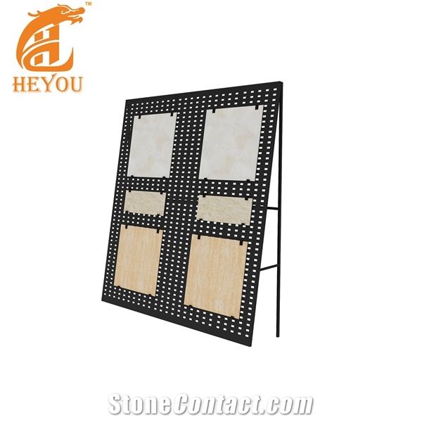 Metal Plate Display Stand for Stone & Ceramic Tile