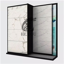 Sliding Door Tile Display Cabinet