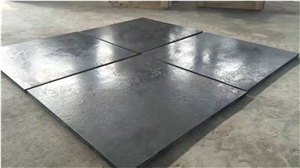 Cheap Absolute Black Limestone Flooring Tile Price