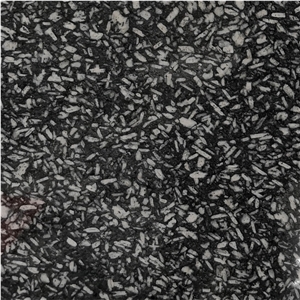 Cheap Black Granite with White Spots Tiles Price
