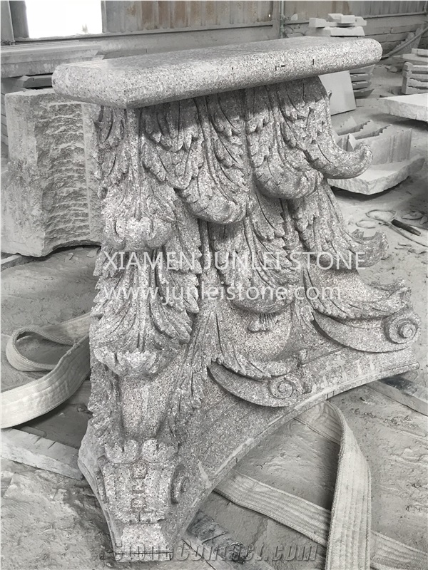 Roman Column Carving, Baroque Carving