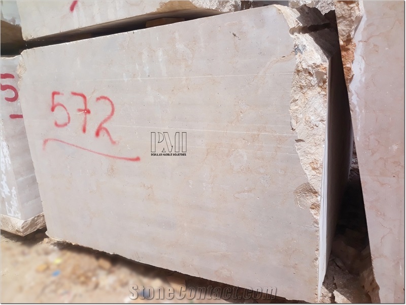 Popular Beige Marble Blocks Suntippi from Pakistan