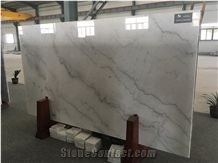 China Carrara Polished Marble Slabs and Tiles