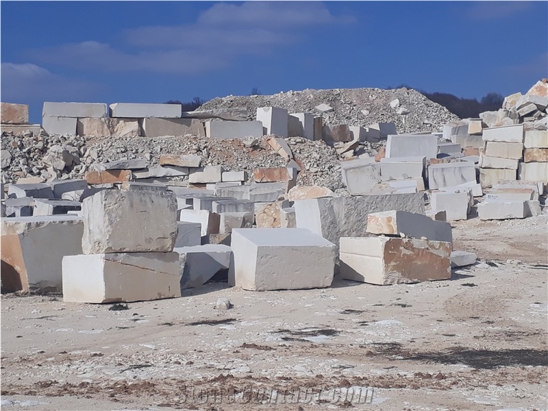 Vratsa Stone, Vratza Tiger Skin Limestone Blocks