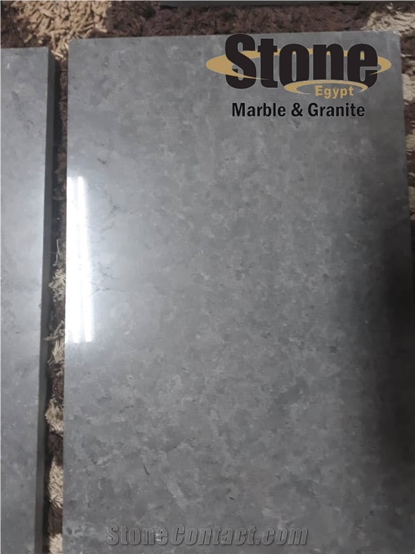Melly Grey Fossils Marble Slabs