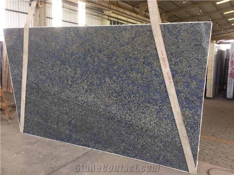 Blue Snake Brazil Granite Block