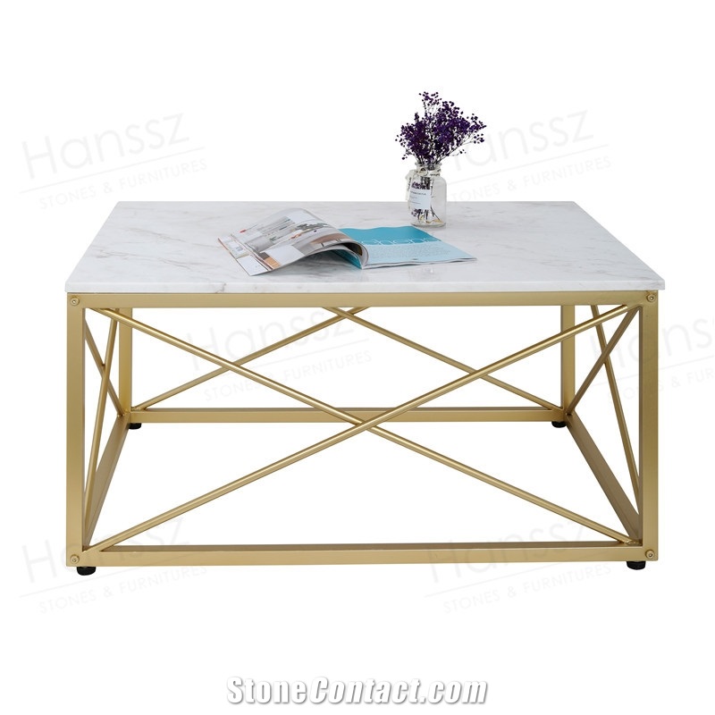 Rectangle Volakas White Marble Coffee Table Top From China Stonecontact Com