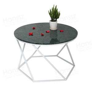 Verde Cafe Table Green Round Marble Table Tops