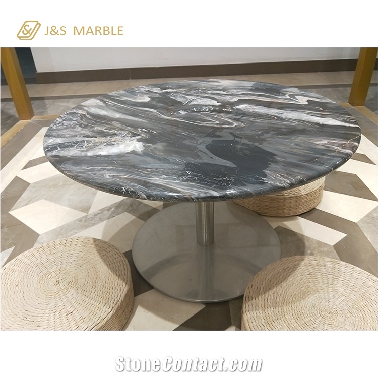 Mystic River Marble Maked Of Table Top