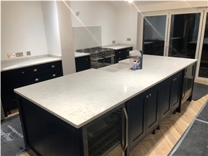 Noble Carrara Quartz Kitchen Worktops