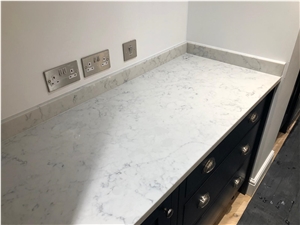 Noble Carrara Quartz Kitchen Worktops