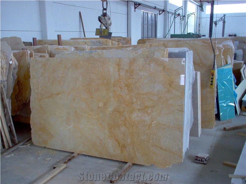 Helicon Gold Marble Polished Slabs