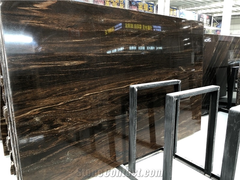 Wooden Vein Brown Sandalus Granite,Lanka Brown