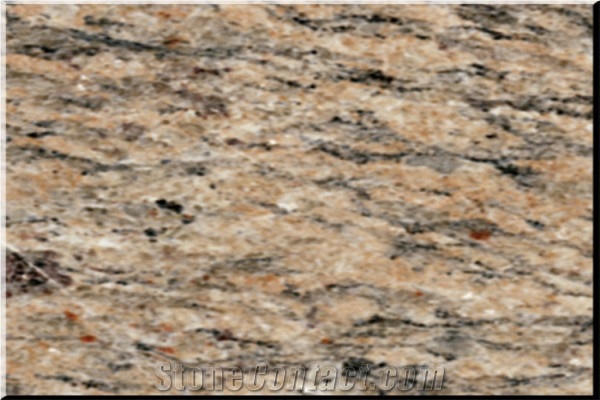 Xihua Gold Hemp Granite Slabs