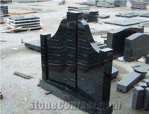 Absoulte Black Shanxi Black Granite Monuments